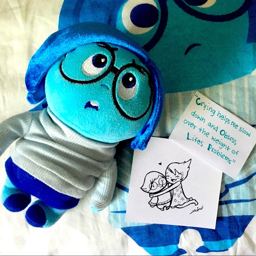 Sadness Inside Out + Art